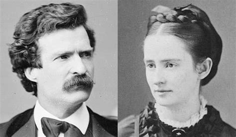 who did mark twain marry.